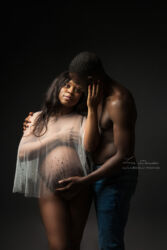 photo maternité couple