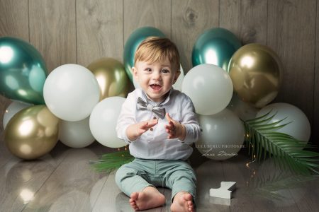Premier anniversaire, smash the cake