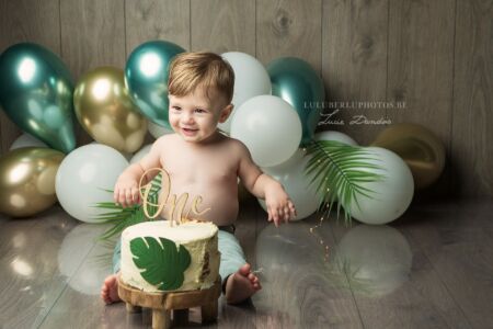 Premier anniversaire, smash the cake