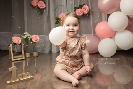 Premier anniversaire, smash the cake