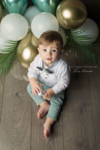 Premier anniversaire, smash the cake